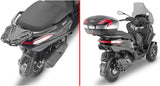 Motorradkoffer Monokey Trekker Aluminium Schwarz 33 Lt Trekker Aluminium - Givi Kompatibel Mit Piaggio Mp3 530 Exclusive Hpe (2022-2024)