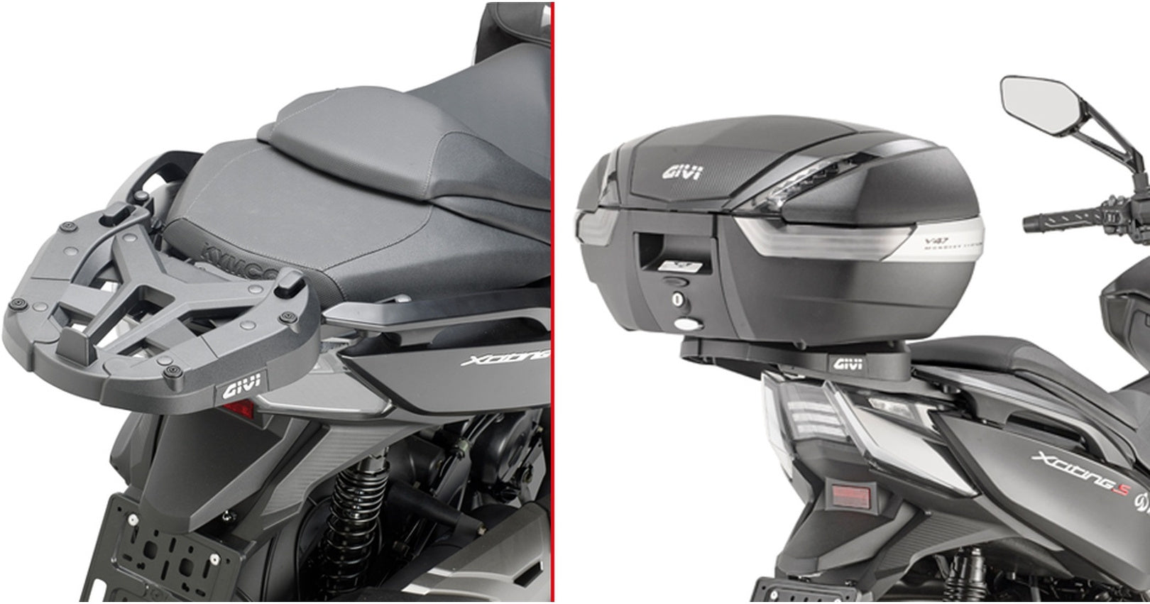 Monokey Trekker Dolomiti Aluminium Top Case - 30 Lt Trekker Dolomiti Aluminium - Givi Compatible With Kymco Xciting 400 Vs (2024-2025)