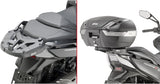 Monokey Trekker Dolomiti Aluminium Top Case - 46 Lt Trekker Dolomiti Aluminium - Givi Compatible With Kymco Xciting 400 Vs (2024-2025)