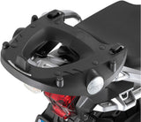 Monokey Trekker Dolomiti Black Aluminium Top Case - 46 Lt Trekker Dolomiti Aluminium - Givi Compatible With Triumph Tiger 1200 (2018)