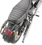 Monokey Silver Tech Top Case - 47 Lt Technopolymer - Givi Compatible With Triumph Bonneville T100 (2017-2022)