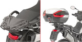 Monokey Trekker Black Aluminium Top Case - 52 Lt Trekker Aluminium - Givi Compatible With Triumph Tiger 900 (2020-2023)