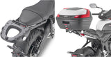 Monolock Riviera Black Tech Top Case - 46 Lt Riviera Technopolymer - Givi Compatible With Triumph Trident 660 (2021-2024)