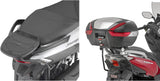 Motorradkoffer Monolock Silber 32 Lt Technopolymer - Givi Kompatibel Mit Sym Joymax 300 Z (2019-2020)