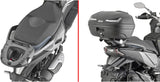 Monolock Black Top Case - 30 Lt Technopolymer - Givi Compatible With Sym Adx 300 (2024)