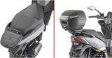 Monolock Vision Black Tech Top Case - 34 Lt Vision Technopolymer - Givi Compatible With Sym Jet 14 Evo 125 - 200 (2024)