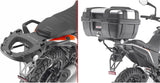 Motorradkoffer Monokey Aluminium 47 Lt Technopolymer - Givi Kompatibel Mit Ktm 390 Adventure (2020-2024)