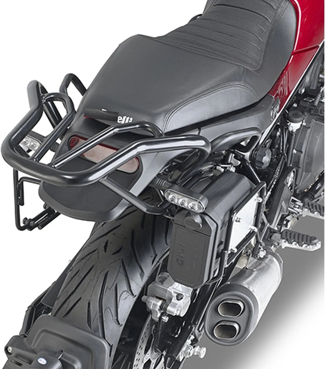 Motorradkoffer Monokey Arena Schwarz Tech 45 Lt Arena Technopolymer - Givi Kompatibel Mit Benelli Leoncino 500 - Trail (2017-2024)