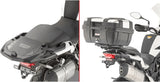 Monolock Riviera Black Top Case - 46 Lt Riviera Technopolymer - Givi Compatible With Benelli Trk 502 X (2020-2024)