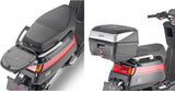 Monolock Black Top Case - 30 Lt C30N Technopolymer - Givi Compatible With Niu Nqi (2019-2024)