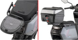 Monokey Black Top Case - 33 Lt Nylon - Givi Compatible With Niu Nqix 500 (2025)