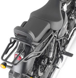Monolock Riviera Black Top Case - 46 Lt Riviera Technopolymer - Givi Compatible With Royal Enfield Meteor 350 (2021-2022)