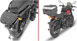 Monolock Blade Black Tech Top Case - 47 Lt Blade Technopolymer - Givi Compatible With Royal Enfield Hntr 350 (2022-2024)