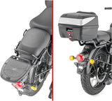 Monolock Vision Black Tech Top Case - 34 Lt Vision Technopolymer - Givi Compatible With Royal Enfield Classic 350 (2022-2024)
