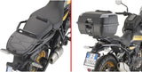 Monokey Maxia 5 Silver Top Case - 58 Lt Maxia 5 Technopolymer - Givi Compatible With Royal Enfield Himalayan 450 (2024)