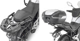 Motorradkoffer Monokey Schwarz 40 Lt Technopolymer - Givi Kompatibel Mit Cfmoto 700 Mt (2024)