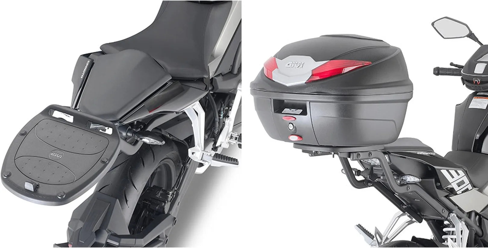 Topcase Träger Für Monolock Koffer - Givi Kompatibel Mit Cfmoto 300 Nk (2021-2023)