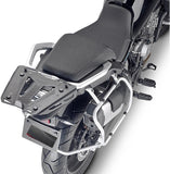 Motorradkoffer Monokey Schwarz Tech 40 Lt Technopolymer - Givi Kompatibel Mit Cfmoto 800 Mt (2022-2024)