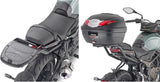 Monolock Black Top Case - 30 Lt C30N Technopolymer - Givi Compatible With Voge Trofeo 300 Ac (2020-2024)