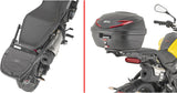 Monolock Alpina Aluminium Top Case - 44 Lt Alpina Aluminium - Givi Compatible With Voge Trofeo 350 Ac (2023-2024)