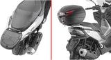 Monolock Black Tech Top Case - 30 Lt Technopolymer - Givi Compatible With Voge Sr1 125 (2023-2024)
