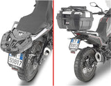 Motorradkoffer Monolock Schwarz 30 Lt Technopolymer - Givi Kompatibel Mit Moto Morini X-Cape 649 (2021-2024)