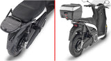 Monolock Riviera Black Tech Top Case - 46 Lt Riviera Technopolymer - Givi Compatible With Silence S01 (2022-2024)