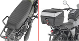 Monolock Vision Black Tech Top Case - 34 Lt Vision Technopolymer - Givi Compatible With Brixton Felsberg 125 (2023-2024)