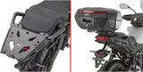 Monokey Carbon Look Tech Top Case - 47 Lt Technopolymer - Givi Compatible With Yamaha Tracer 9 - Gt - Gt+ (2025)