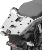 Monokey Trekker Dolomiti Black Aluminium Top Case - 30 Lt 6Kg Trekker Dolomiti Aluminium - Givi Compatible With Suzuki Dl 1000 V-Strom (2017-2019)