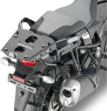 Monokey Silver Tech Top Case - 47 Lt 6Kg Technopolymer - Givi Compatible With Suzuki V-Strom 1050 - Xt - Se (2020-2024)