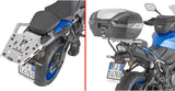 Monokey Trekker Outback Evo Smart Aluminium Top Case - 42 Lt Trekker Outback Evo Smart Aluminium - Givi Compatible With Suzuki Gsx-S 1000 Gx (2024)