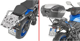 Motorradkoffer Monokey Schwarz 33 Lt Nylon - Givi Kompatibel Mit Suzuki Gsx-S 1000 Gx (2024)