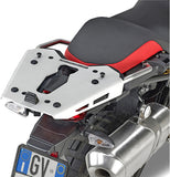 Monokey Trekker Outback Evo Smart Aluminium Top Case - 58 Lt 6Kg For Original Rack Trekker Outback Evo Smart Aluminium - Givi Compatible With Bmw F 800 Gs (2024)