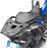 Monokey Trekker Outback Evo Smart Aluminium Top Case - 58 Lt For Original Rack Trekker Outback Evo Smart Aluminium - Givi Compatible With Bmw S 1000 Xr (2020-2024)