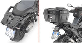 Motorradkoffer Monokey Trekker Outback Evo Smart Aluminium 58 Lt Für Original Gepäckgitter Trekker Outback Evo Smart Aluminium - Givi Kompatibel Mit Bmw R 1300 Gs Adventure (2025)