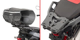 Motorradkoffer Monokey Trekker Aluminium 46 Lt Für Original Gepäckgitter Trekker Aluminium - Givi Kompatibel Mit Bmw C 400 X (2025)
