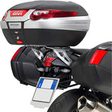 Motorradkoffer Monokey Schwarz 40 Lt Technopolymer - Givi Kompatibel Mit Bmw K 1200 R (2005-2008)