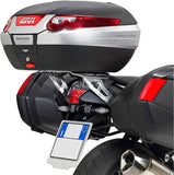 Rear Rack In Aluminium For Monokey Top-Case Aluminium - Givi Compatible With Bmw K 1200 R (2005-2008)