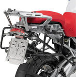 Motorradkoffer Monokey Trekker Outback Evo Smart Aluminium Schwarz 58 Lt Trekker Outback Evo Smart Aluminium - Givi Kompatibel Mit Bmw R 1200 Gs (2007-2012)