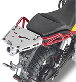 Monokey Trekker Outback Evo Smart Aluminium Top Case - 42 Lt 6Kg Trekker Outback Evo Smart Aluminium - Givi Compatible With Moto Guzzi V85 Tt (2019-2023)