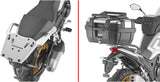 Monokey Trekker Aluminium Top Case - 52 Lt 6Kg Trekker Aluminium - Givi Compatible With Kove Moto 510 X (2024)