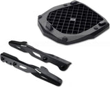 Monokey Trekker Alaska Black Aluminium Top Case - 44 Lt Trekker Alaska Aluminium - Givi Compatible With Kove Moto 510 X (2024)
