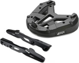 Motorradkoffer Monokey Schwarz 33 Lt Nylon - Givi Kompatibel Mit Ktm 790 Duke (2018-2020)