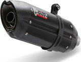 Auspuffendstück Mit Geräuschzulassung Suono Stahl Schwarz Carbon - Mivv Kompatibel Mit Yamaha Yzf 1000 R1 (2015-2022)