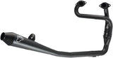 Komplette Auspuffanlage Ohne Geräuschzulassung Conical Edelstahl Schwarz - Termignoni Kompatibel Mit Triumph Street Twin (2016-2020)