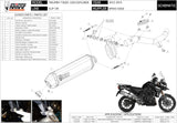 Katalysiertes Auspuffendstück Mit Geräuschzulassung Speed Edge Edelstahl Carbon - Mivv Kompatibel Mit Triumph Tiger 1200 Explorer (2012-2015)