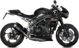 Auspuffendstück Mit Geräuschzulassung Delta Race Stahl Schwarz Carbon - Mivv Kompatibel Mit Triumph Speed Triple R Rs (2018-2020)