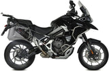 Auspuffendstück Mit Geräuschzulassung Dakar Stahl Schwarz - Mivv Kompatibel Mit Triumph Tiger 1200 Gt - Rally (2021-2024)
