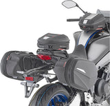 Corium Black Side Bags - 26 Lt Corium Nylon - Givi Compatible With Yamaha Mt-09 - Sp (2021-2023)